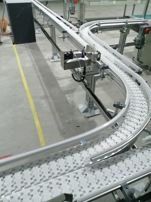 Stainless Steel Slat Chain Conveyor for Bottles