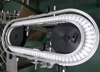 Hot Sale Plastic Slat Chain Conveyor Slat Conveyor for Bottles Conveying