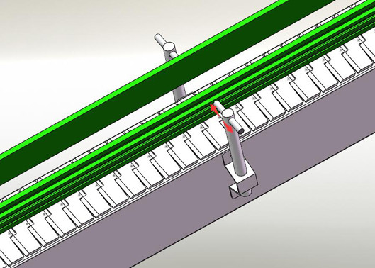 Generate Machinery Professional Slat Chain Conveyor for Conveying and Lifting