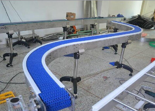 POM Flat Plate Belt Modular Conveyor for Sale
