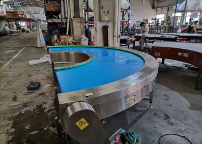 180 Degree Belt Conveyor Turning Belt Conveyor for Conveying
