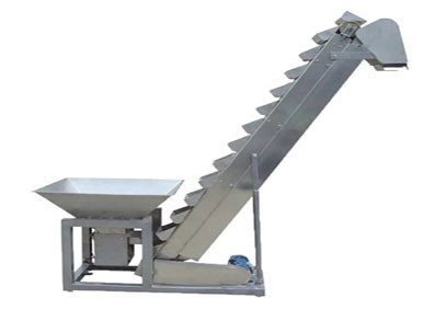 Stainless Steel Bucket Elevator Z Type Bucket Conveyor For Food Indutry
