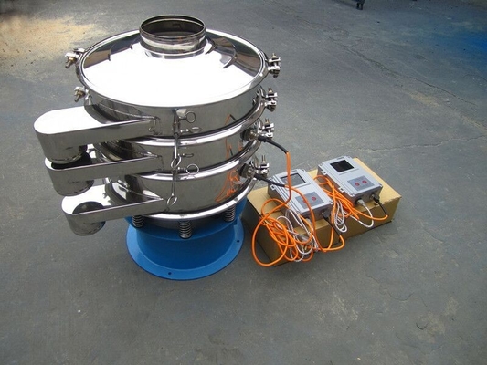 High Capacity Ultrasonic Vibro Sieve for Chemical Processing