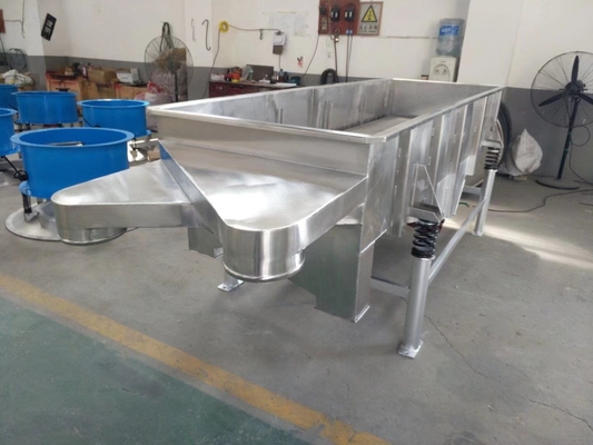 High Capacity Linear Vibrating Sieve for Various Materials Conveying