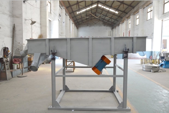 High Capacity Linear Vibrating Sieve for Various Materials Conveying