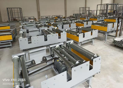 Zzgenerate Power Rolling Conveyor for Material Handling