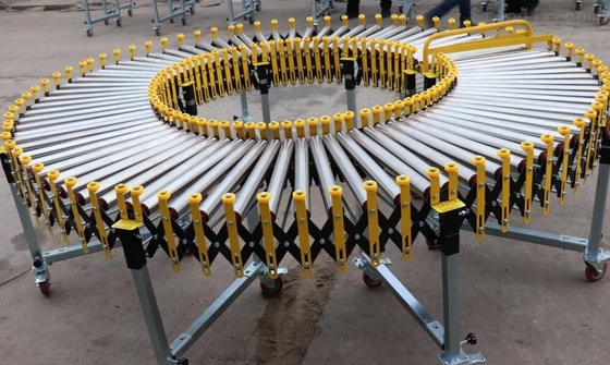 Zhengzhou Generate Machinery Expandable Roller Conveyor for Truck Loading and Unloading