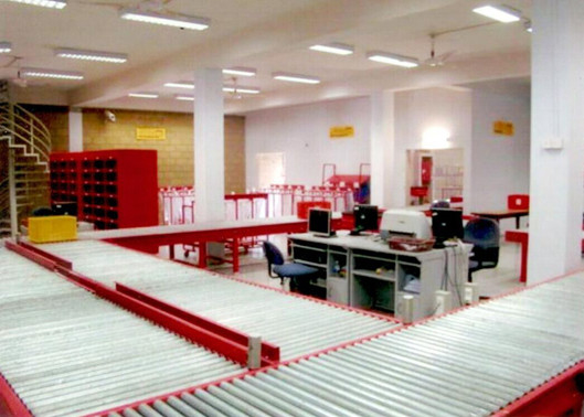 High Efficiency Motorized Roller Electric Conveyor for Plant