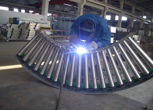 High Efficiency Motorized Roller Electric Conveyor for Plant