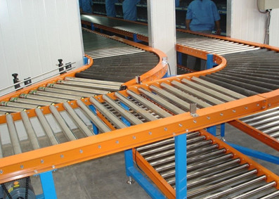 High Efficiency Motorized Roller Electric Conveyor for Plant