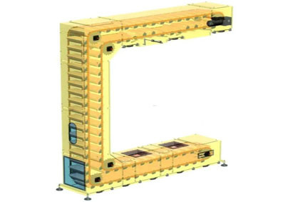 Carbon Steel Vertical Bucket Elevator for Granule Transport