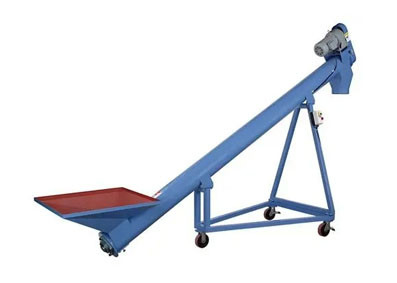 Zzgenerate Carbon Steel Shaftless Hopper Spiral Conveyor
