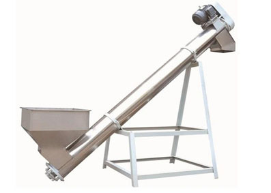 Zzgenerate Carbon Steel Shaftless Hopper Spiral Conveyor