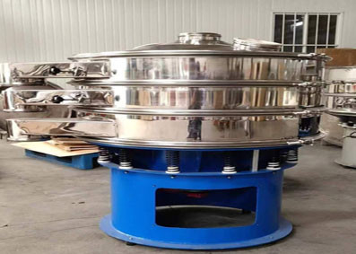 Food Grade Double Deck Vibrating Screen Rotary Vibrating Sieve for Sale