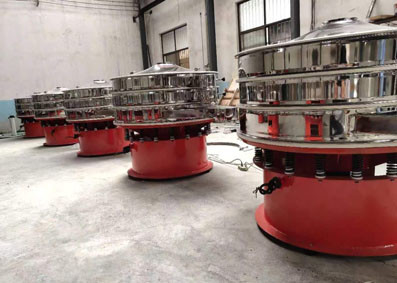 Food Grade Double Deck Vibrating Screen Rotary Vibrating Sieve for Sale