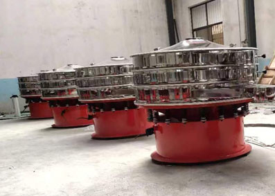 Food Grade Double Deck Vibrating Screen Rotary Vibrating Sieve for Sale