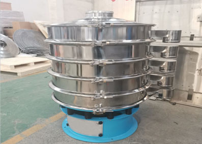 Sieving Zinc Dust Rotary Vibrating Sieve Machine
