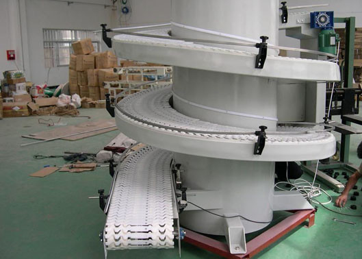 Food Grade Spiral Cooling Tower Vertical Modular Conveyor for Cooling