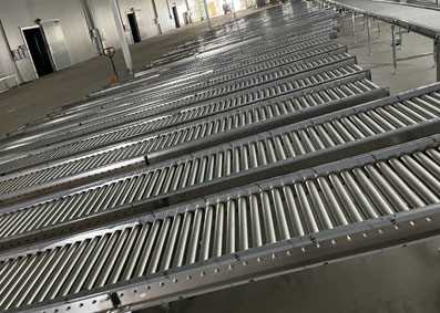Heavy Duty Roller Conveyor Packing Line Working Table Production Line Bed Table