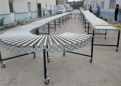 Zhengzhou Generate Machinery Container Truck Loading and Unloading Roller Conveyor