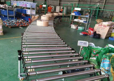 Zhengzhou Generate Machinery Heavy Duty Motorized Packaging Roller Conveyor