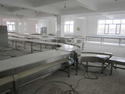 Customizable Speed PVC or PU Belt Conveyor with Adjustable Height