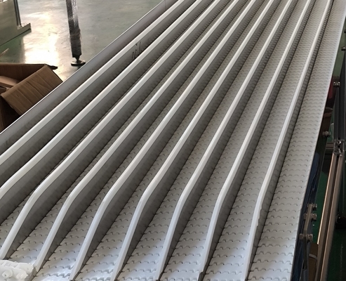Aluminum Frame Wire Mesh Belt Conveyor for Material Transfer