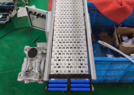 Aluminum Frame Wire Mesh Belt Conveyor for Material Transfer